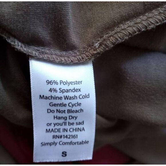 LULAROE ARMY GREEN TUNIC SZ.S EUC. - Picture 4 of 4